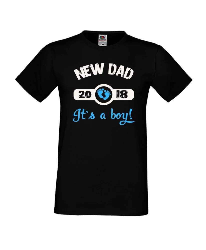 Мъжка тениска New DAD 2018 boy Мъжка тениска New DAD 2018 boy