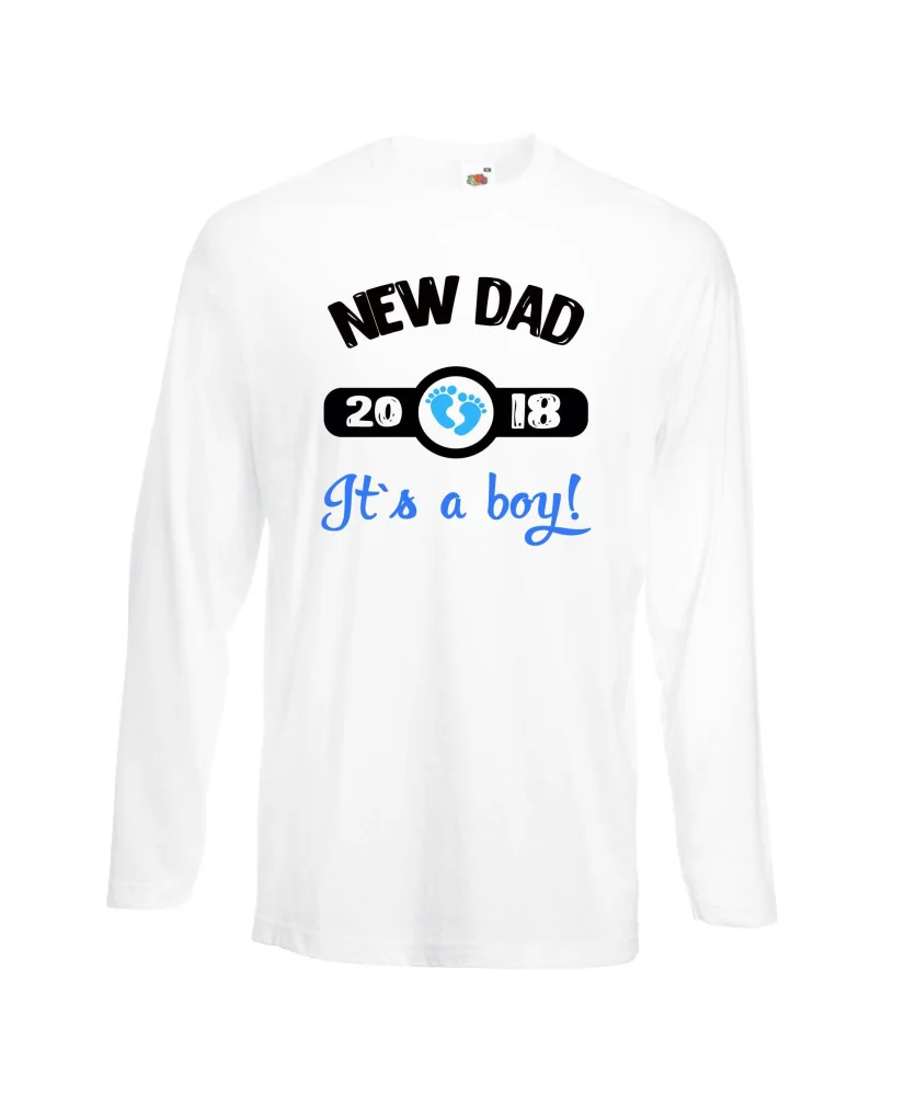 Мъжка тениска New DAD 2018 boy Мъжка тениска New DAD 2018 boy
