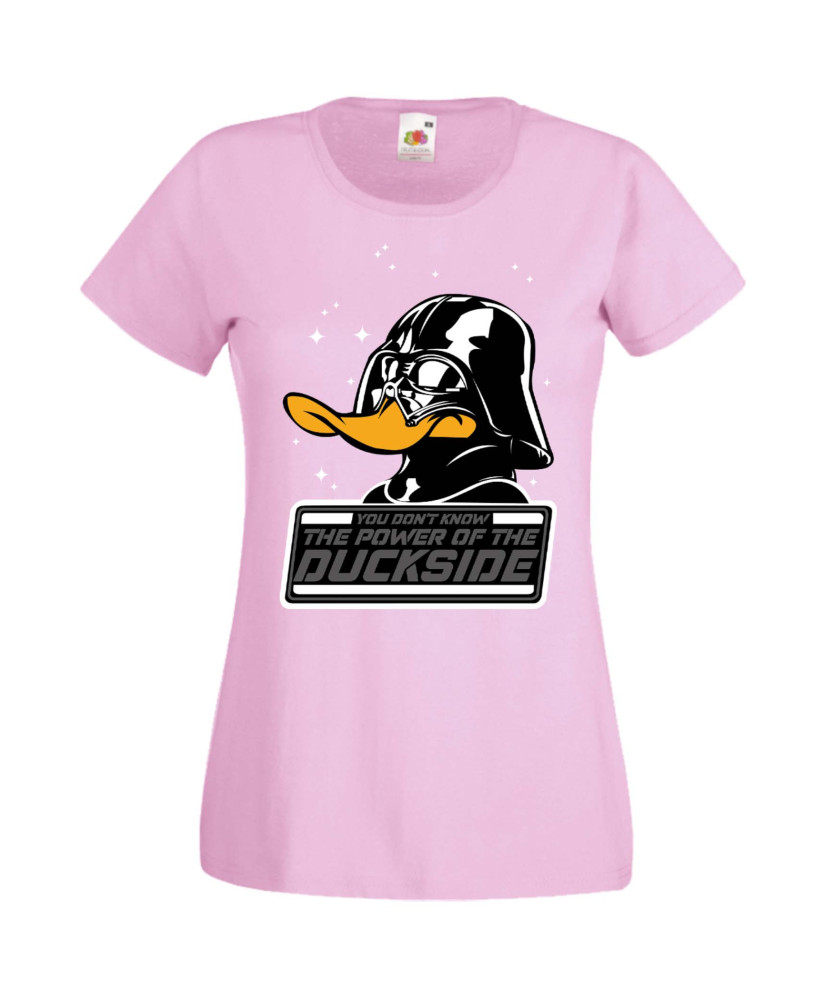 Дамска Тениска Star Wars Power Of Duckside Дамска Тениска Star Wars Power Of Duckside