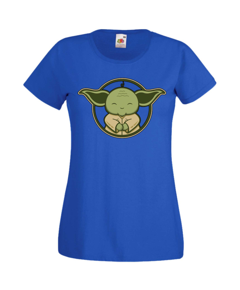 Дамска Тениска Star Wars Yoda 1 Дамска Тениска Star Wars Yoda 1