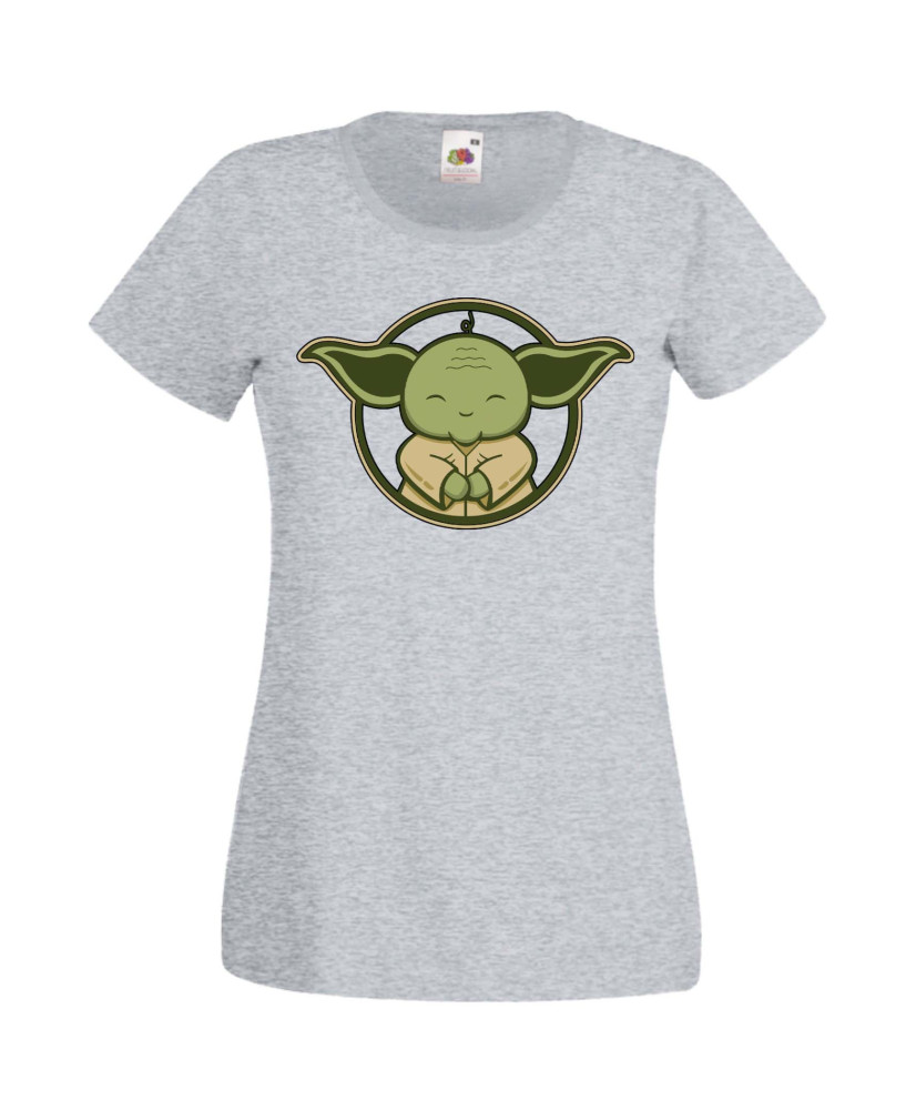 Дамска Тениска Star Wars Yoda 1 Дамска Тениска Star Wars Yoda 1