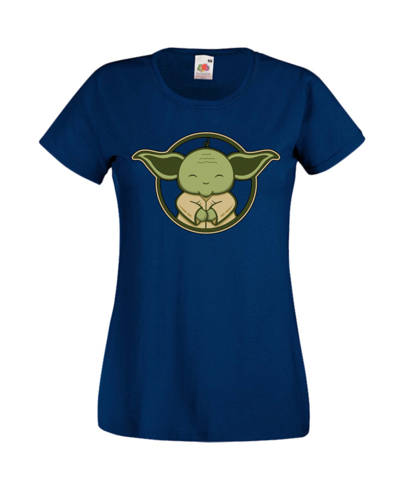 Дамска Тениска Star Wars Yoda 1 Дамска Тениска Star Wars Yoda 1