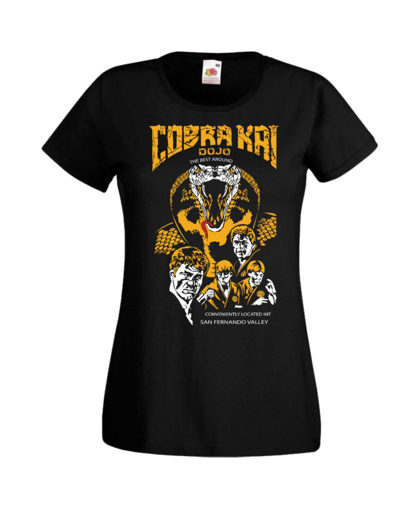 Дамска Тениска Cobra Kai Best Dojo