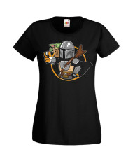 Дамска Тениска Star Wars Mandalorian Baby Yoda 2