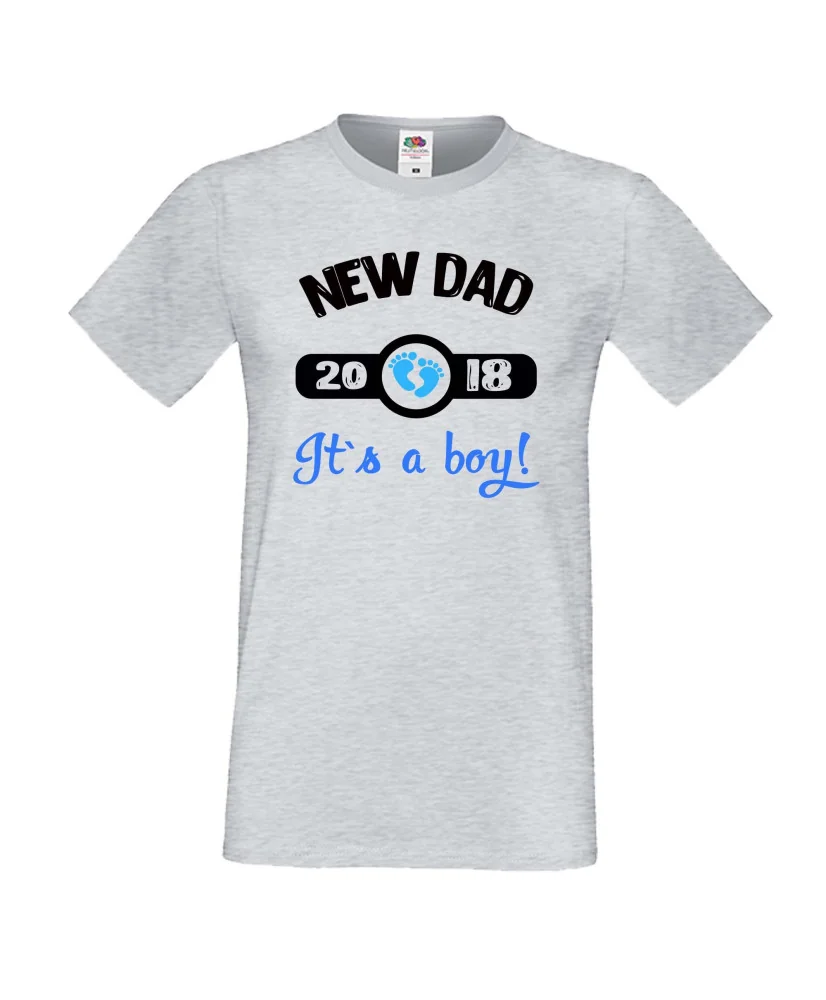 Мъжка тениска New DAD 2018 boy Мъжка тениска New DAD 2018 boy