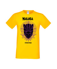 Мъжка Тениска Avengers Wacanda Forever