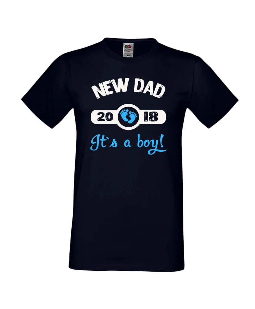 Мъжка тениска New DAD 2018 boy Мъжка тениска New DAD 2018 boy