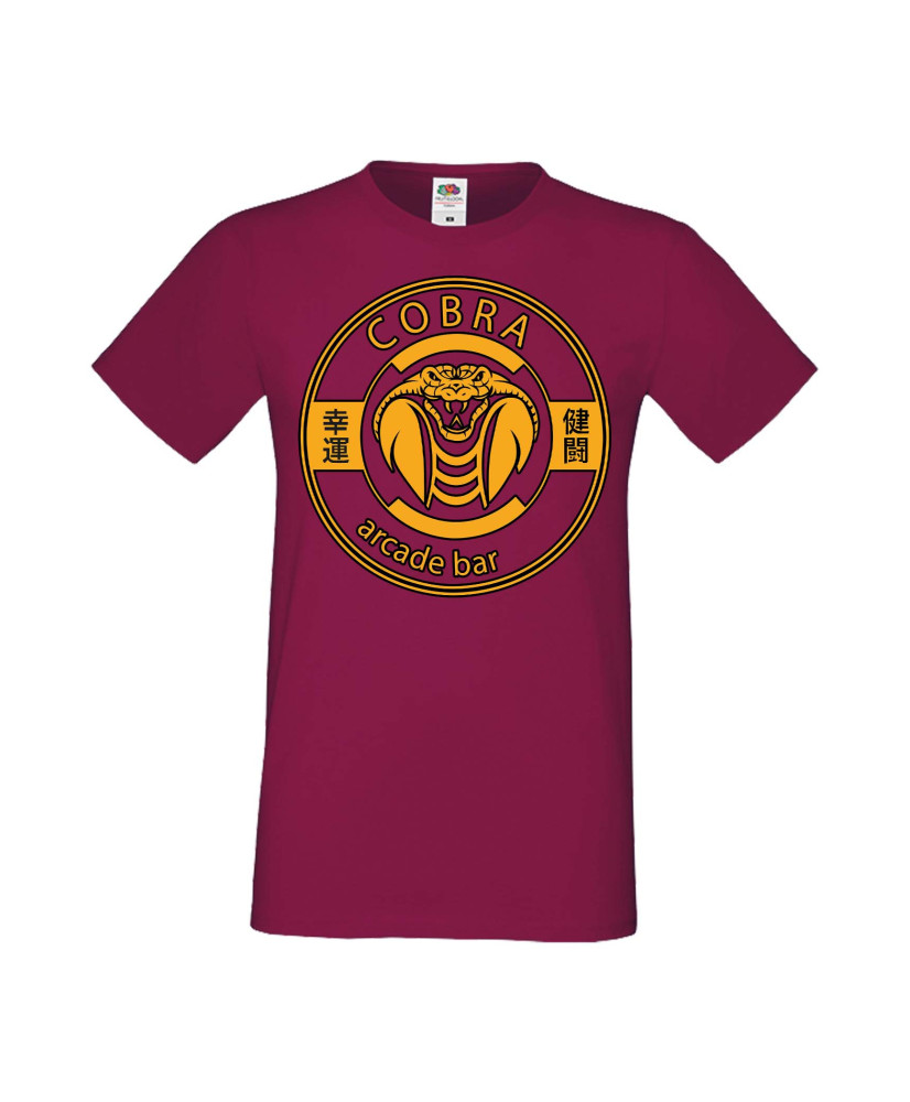 Мъжка Тениска Cobra Kai Arcade Bar Мъжка Тениска Cobra Kai Arcade Bar