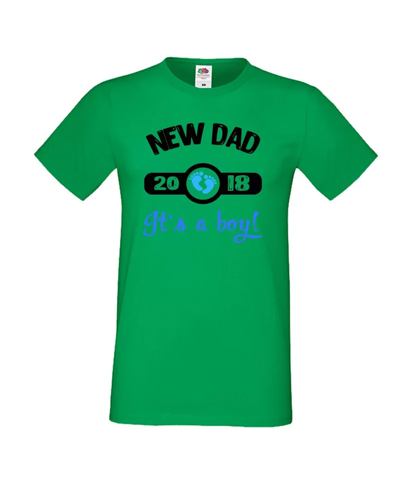 Мъжка тениска New DAD 2018 boy Мъжка тениска New DAD 2018 boy