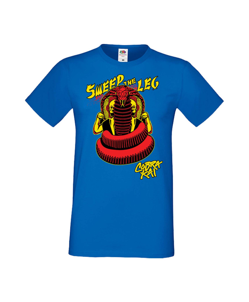 Мъжка Тениска Cobra Kai Sweep The Leg Мъжка Тениска Cobra Kai Sweep The Leg