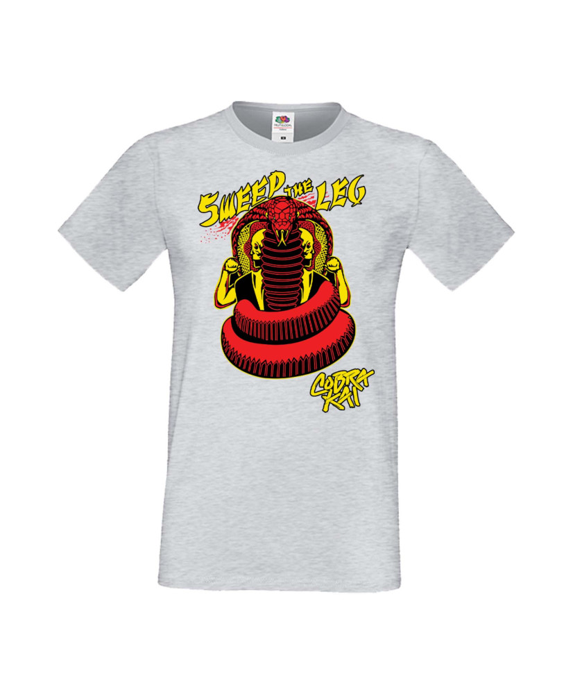 Мъжка Тениска Cobra Kai Sweep The Leg Мъжка Тениска Cobra Kai Sweep The Leg