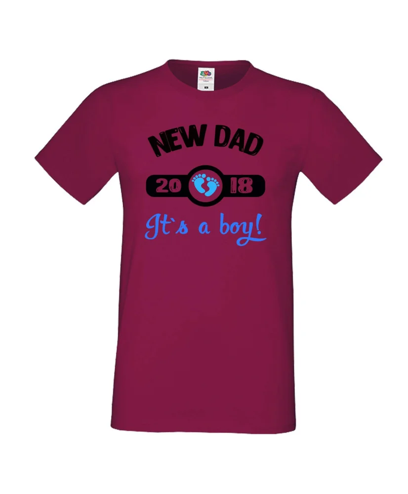 Мъжка тениска New DAD 2018 boy Мъжка тениска New DAD 2018 boy