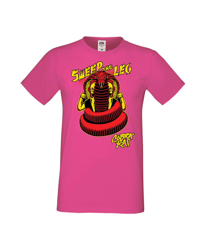 Мъжка Тениска Cobra Kai Sweep The Leg Мъжка Тениска Cobra Kai Sweep The Leg