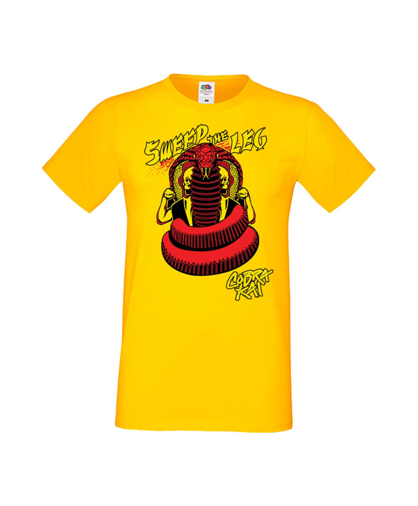 Мъжка Тениска Cobra Kai Sweep The Leg Мъжка Тениска Cobra Kai Sweep The Leg