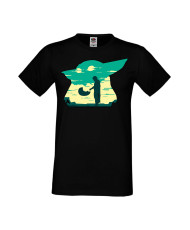 Мъжка Тениска star wars Mandalorian Baby Yoda 1