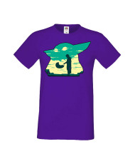 Мъжка Тениска star wars Mandalorian Baby Yoda 1