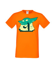 Мъжка Тениска star wars Mandalorian Baby Yoda 1