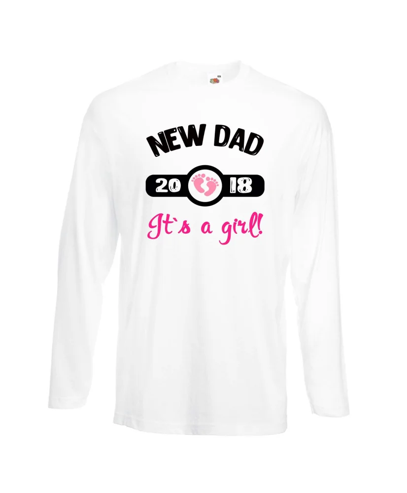 Мъжка тениска New DAD 2018 girl Мъжка тениска New DAD 2018 girl