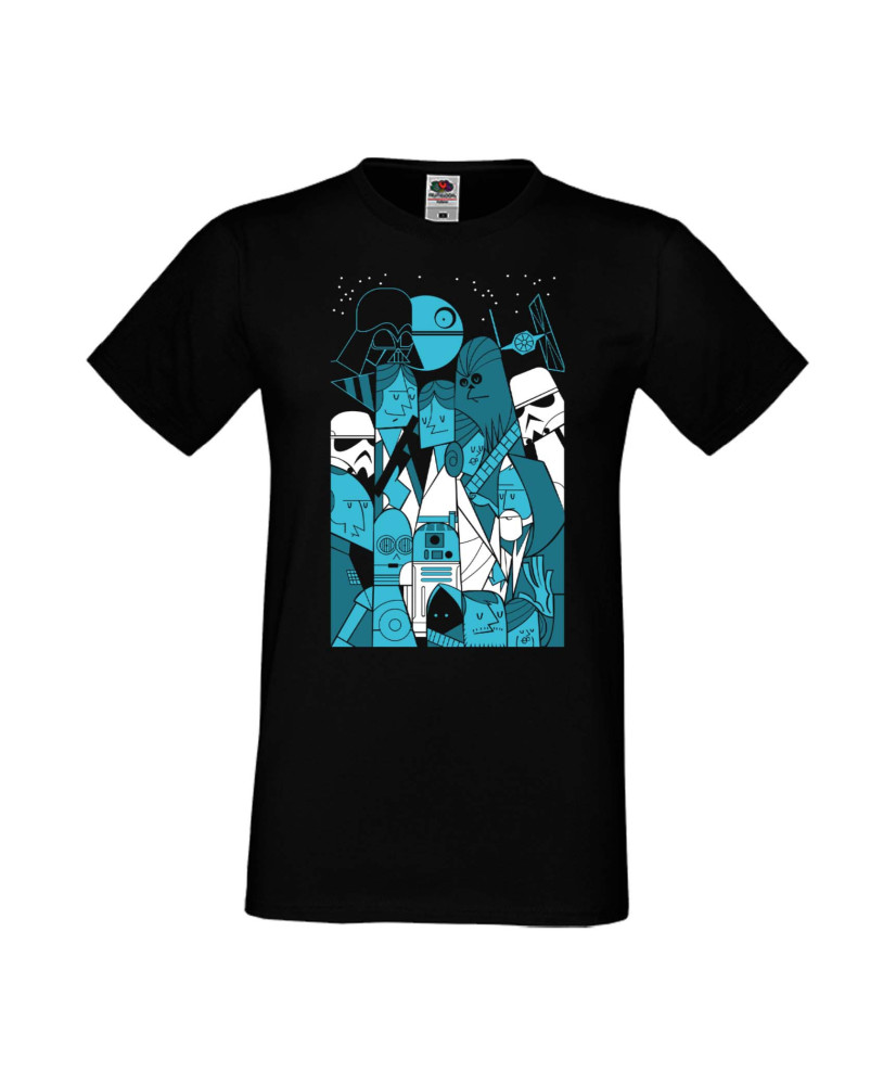 Мъжка Тениска Star Wars Mandalorian Star Wars Characters