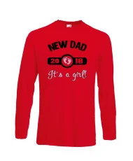 Мъжка тениска New DAD 2018 girl