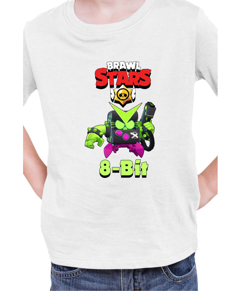 Детска Тениска Brawl Stars Battle Royale 8-Bit Virus Детска Тениска Brawl Stars Battle Royale 8-Bit Virus