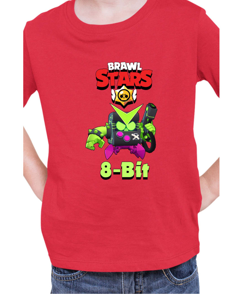 Детска Тениска Brawl Stars Battle Royale 8-Bit Virus Детска Тениска Brawl Stars Battle Royale 8-Bit Virus