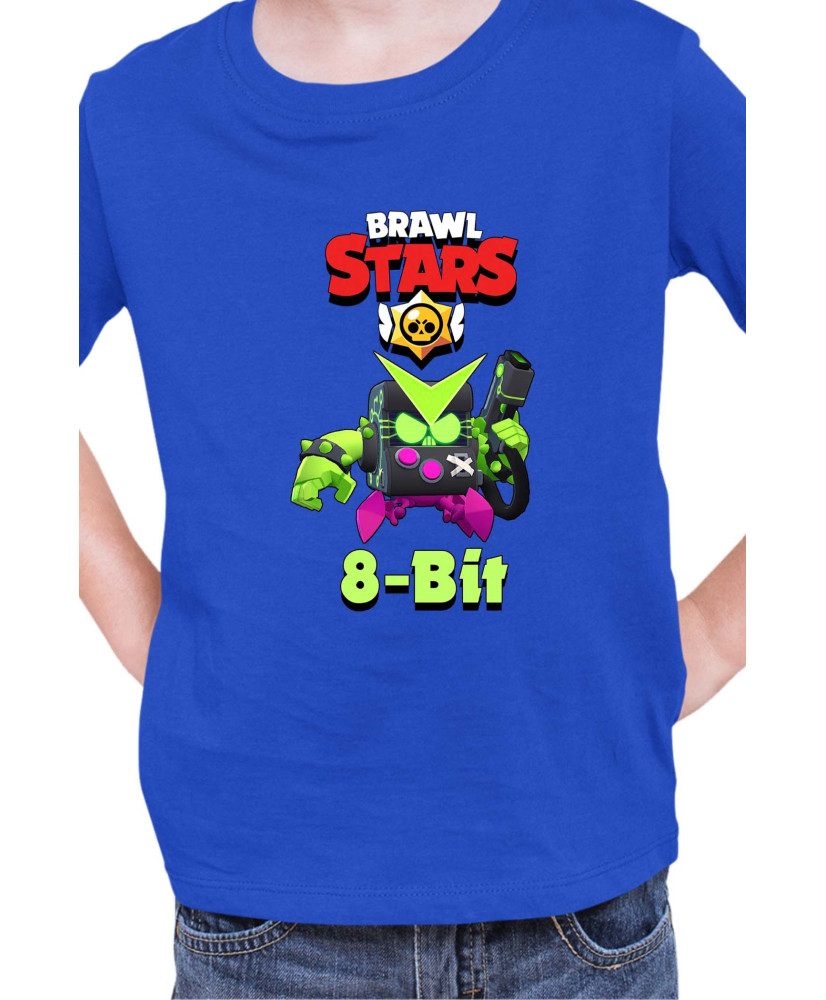 Детска Тениска Brawl Stars Battle Royale 8-Bit Virus Детска Тениска Brawl Stars Battle Royale 8-Bit Virus