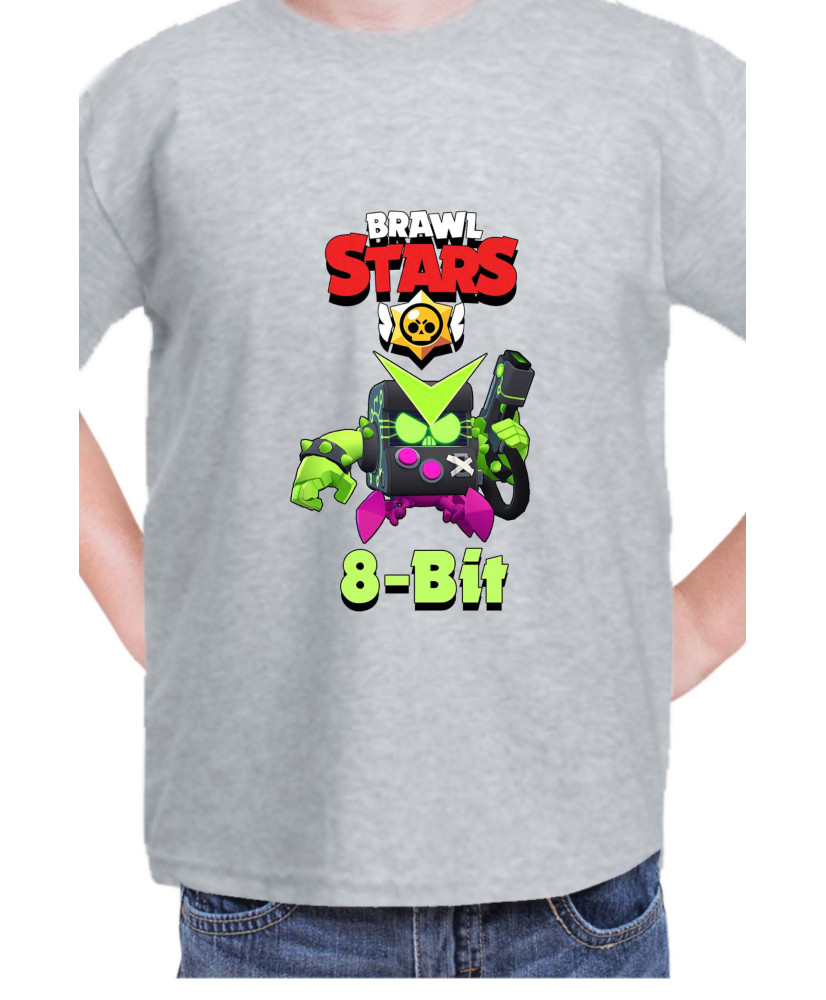 Детска Тениска Brawl Stars Battle Royale 8-Bit Virus Детска Тениска Brawl Stars Battle Royale 8-Bit Virus