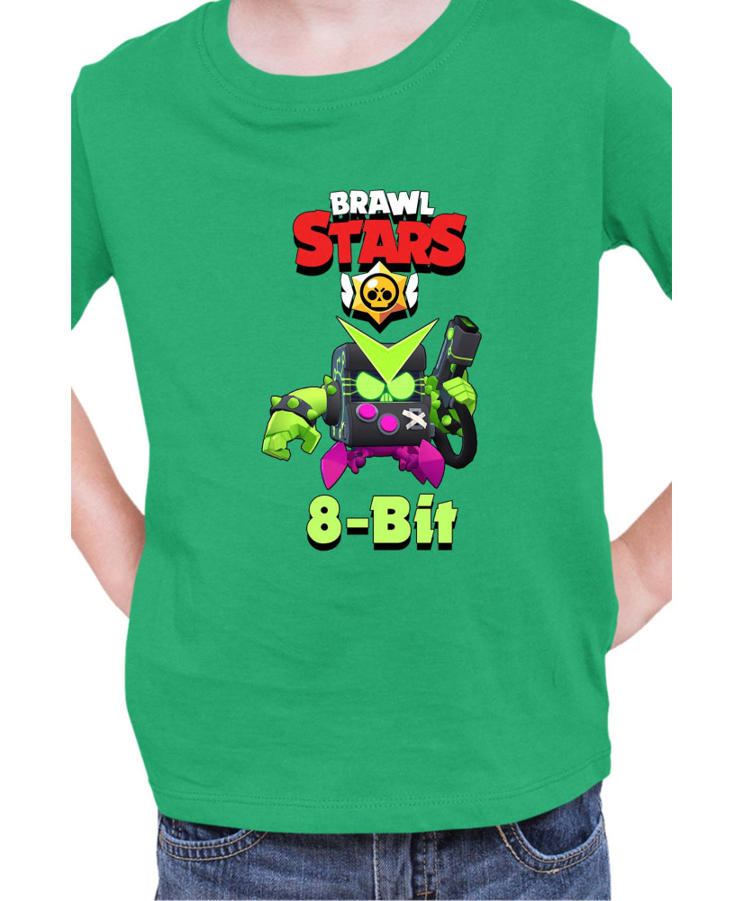 Детска Тениска Brawl Stars Battle Royale 8-Bit Virus Детска Тениска Brawl Stars Battle Royale 8-Bit Virus