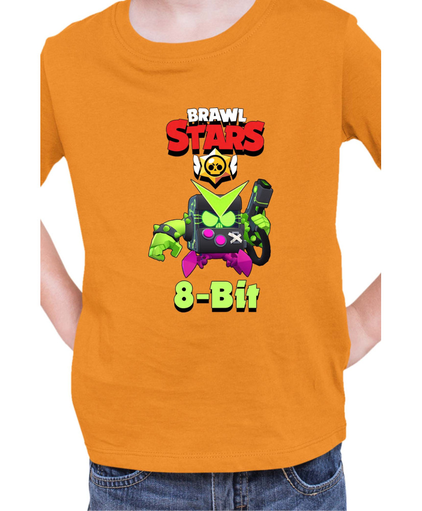 Детска Тениска Brawl Stars Battle Royale 8-Bit Virus Детска Тениска Brawl Stars Battle Royale 8-Bit Virus