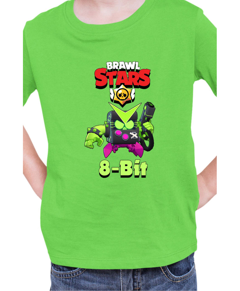 Детска Тениска Brawl Stars Battle Royale 8-Bit Virus Детска Тениска Brawl Stars Battle Royale 8-Bit Virus