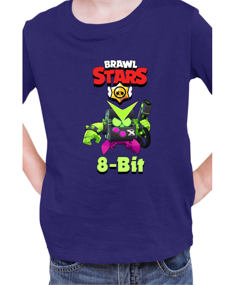 Детска Тениска Brawl Stars Battle Royale 8-Bit Virus Детска Тениска Brawl Stars Battle Royale 8-Bit Virus