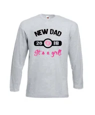 Мъжка тениска New DAD 2018 girl