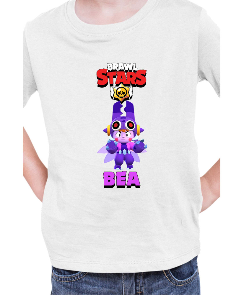 Детска Тениска Brawl Stars Battle Royale Bea Mega Beetle Детска Тениска Brawl Stars Battle Royale Bea Mega Beetle