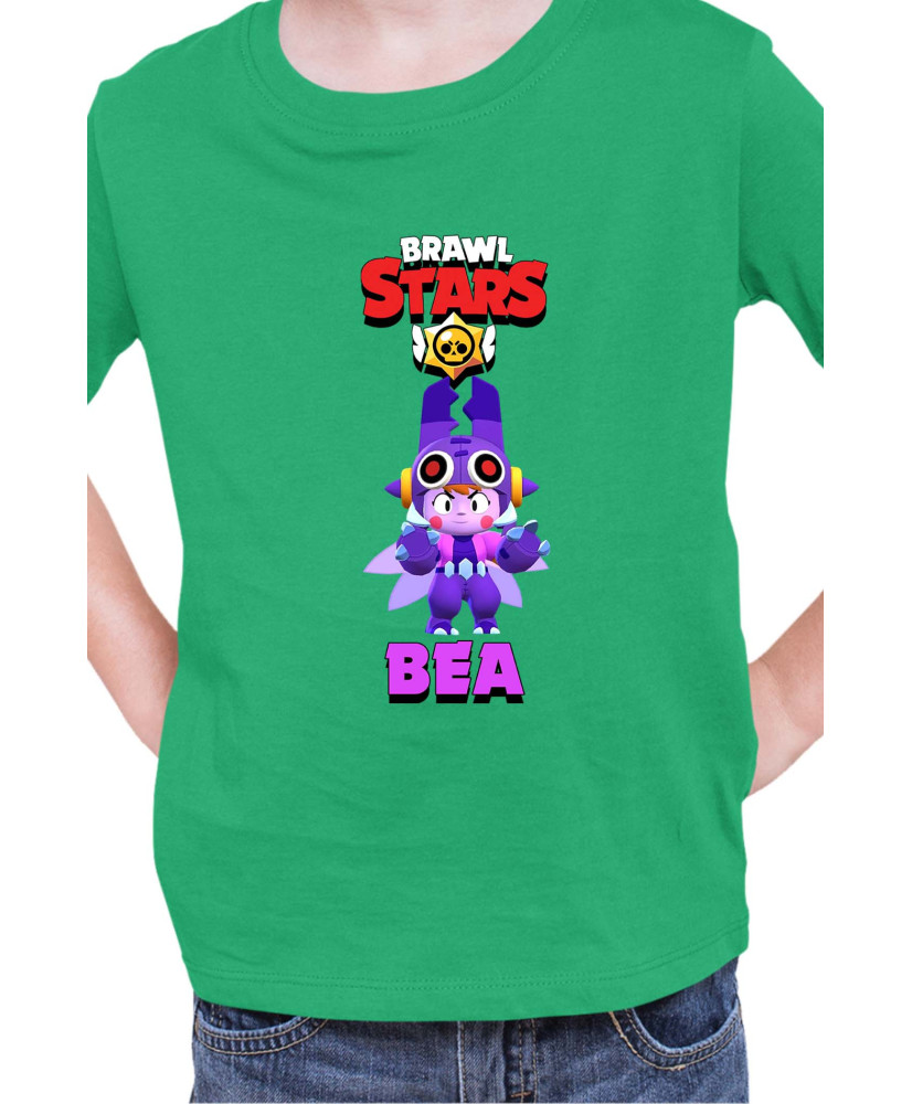 Детска Тениска Brawl Stars Battle Royale Bea Mega Beetle Детска Тениска Brawl Stars Battle Royale Bea Mega Beetle