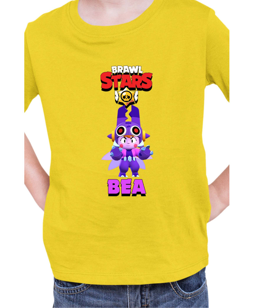 Детска Тениска Brawl Stars Battle Royale Bea Mega Beetle Детска Тениска Brawl Stars Battle Royale Bea Mega Beetle
