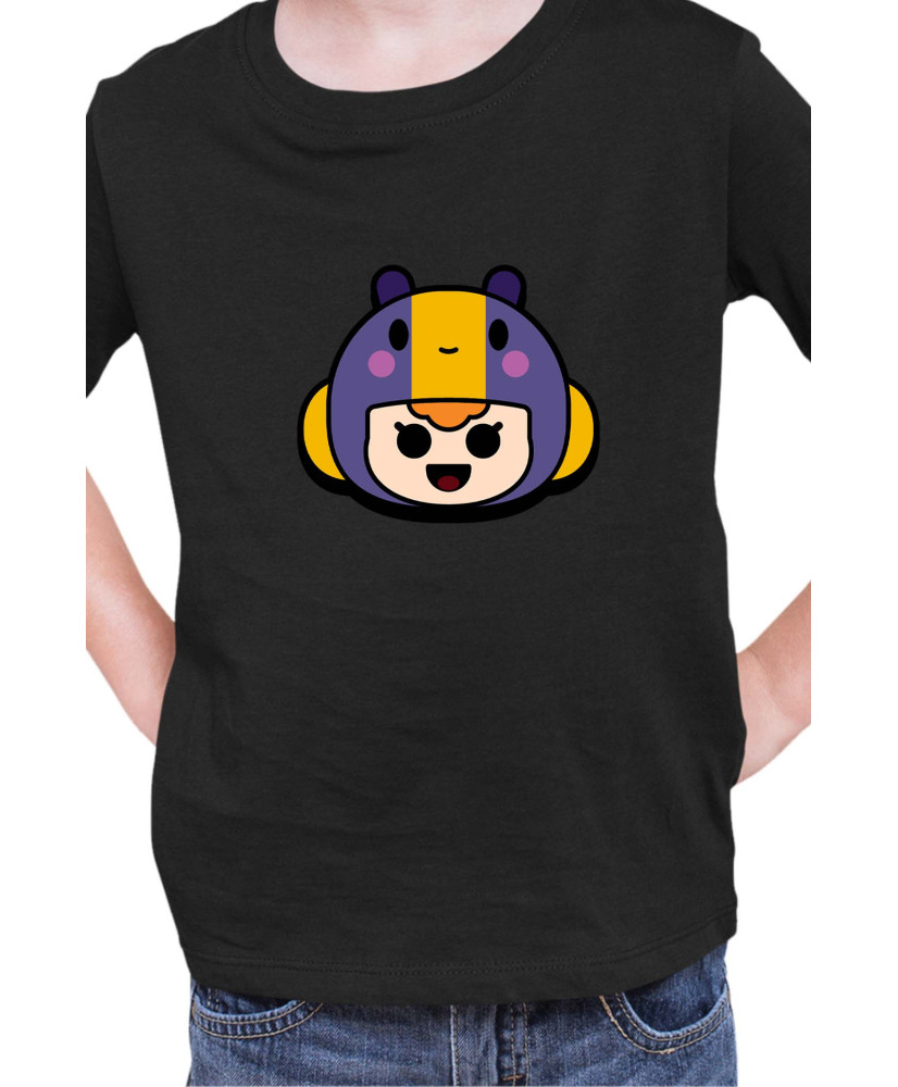 Детска Тениска Brawl Stars Battle Royale Bea Pin Neutral Детска Тениска Brawl Stars Battle Royale Bea Pin Neutral