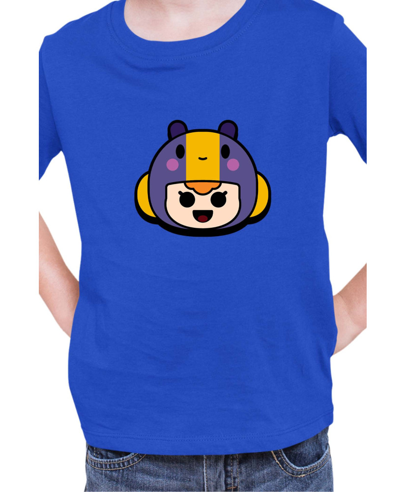 Детска Тениска Brawl Stars Battle Royale Bea Pin Neutral Детска Тениска Brawl Stars Battle Royale Bea Pin Neutral