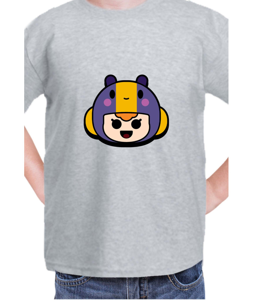 Детска Тениска Brawl Stars Battle Royale Bea Pin Neutral Детска Тениска Brawl Stars Battle Royale Bea Pin Neutral