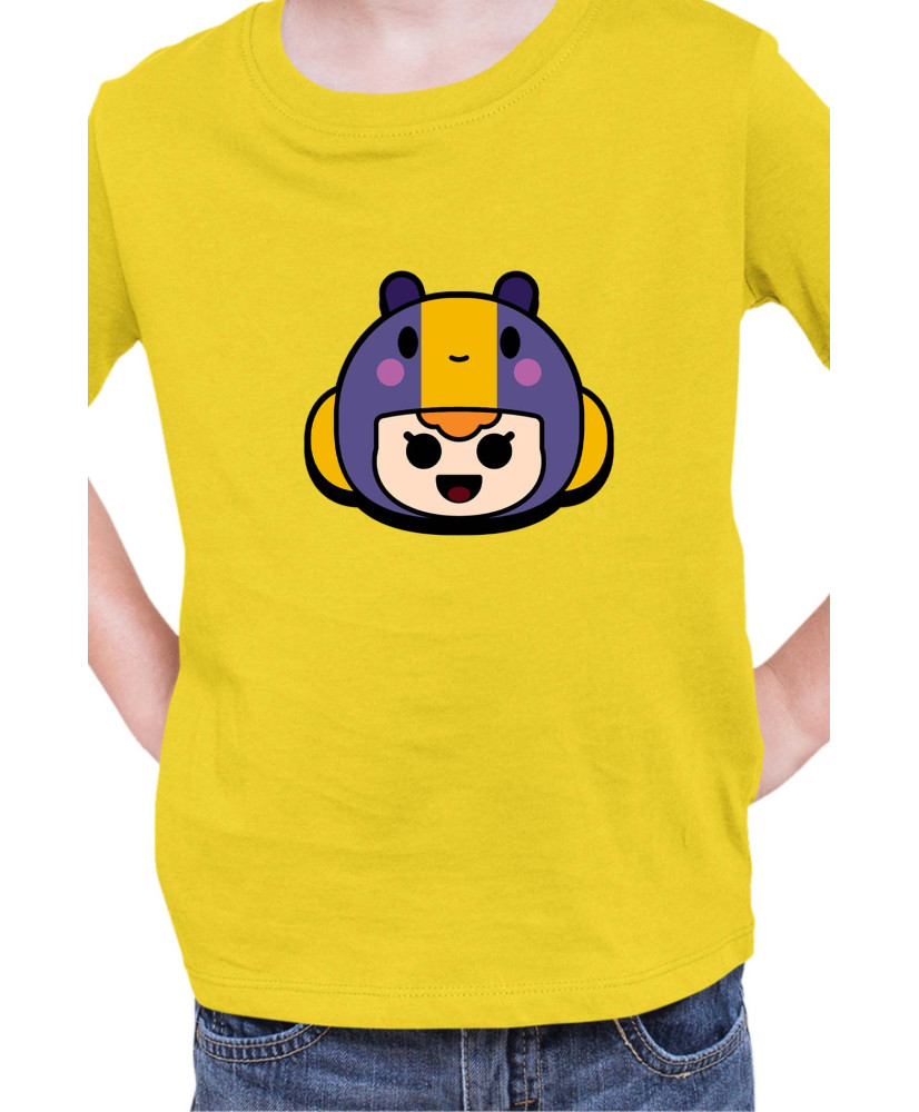 Детска Тениска Brawl Stars Battle Royale Bea Pin Neutral Детска Тениска Brawl Stars Battle Royale Bea Pin Neutral