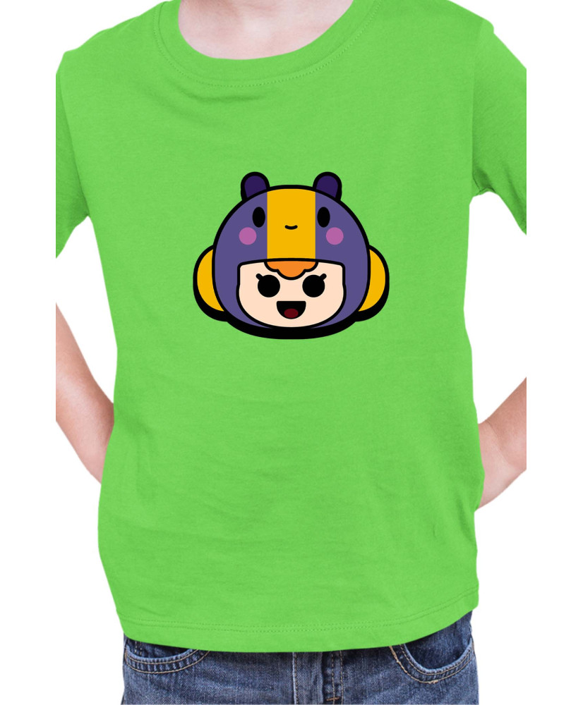 Детска Тениска Brawl Stars Battle Royale Bea Pin Neutral Детска Тениска Brawl Stars Battle Royale Bea Pin Neutral