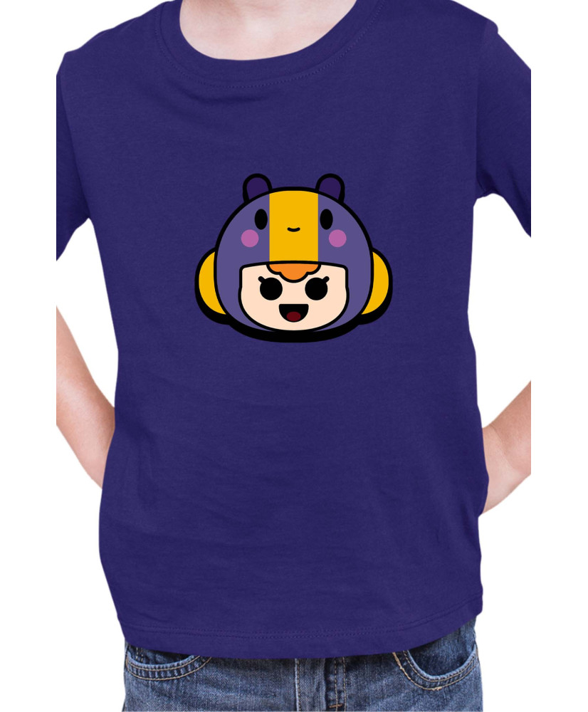 Детска Тениска Brawl Stars Battle Royale Bea Pin Neutral Детска Тениска Brawl Stars Battle Royale Bea Pin Neutral