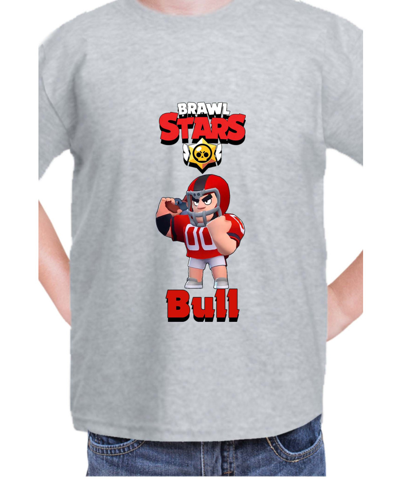 Детска Тениска Brawl Stars Battle Royale Bull Touchdown Детска Тениска Brawl Stars Battle Royale Bull Touchdown