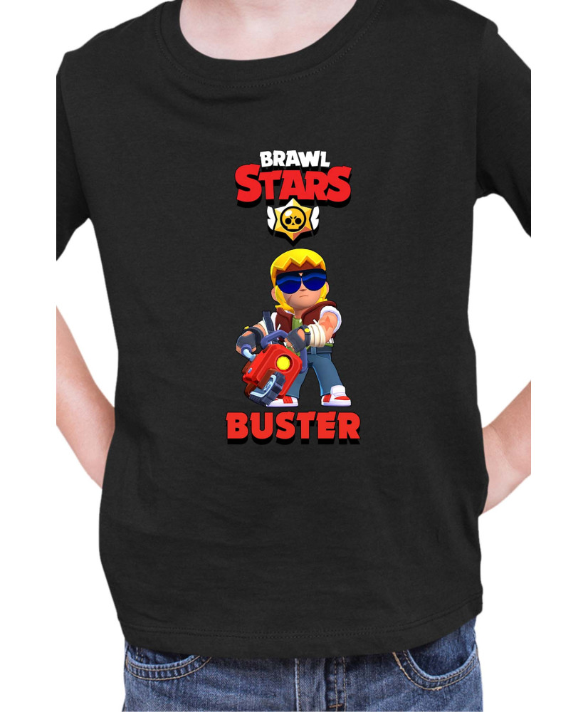 Детска Тениска Brawl Stars Battle Royale Buster Chainsaw Детска Тениска Brawl Stars Battle Royale Buster Chainsaw