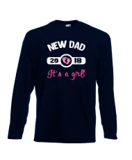 Мъжка тениска New DAD 2018 girl