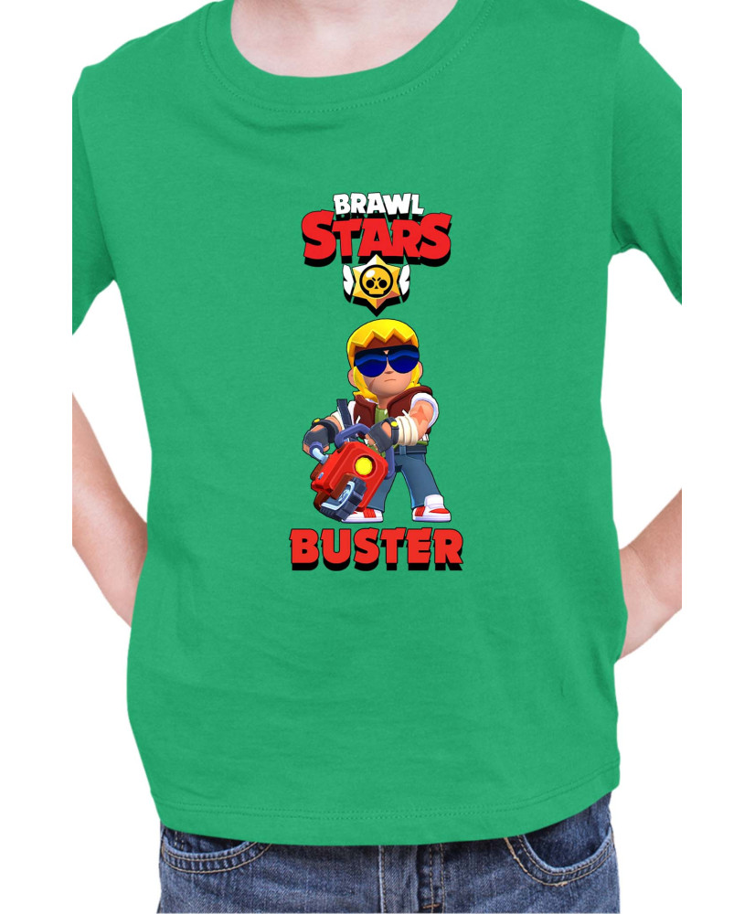 Детска Тениска Brawl Stars Battle Royale Buster Chainsaw Детска Тениска Brawl Stars Battle Royale Buster Chainsaw
