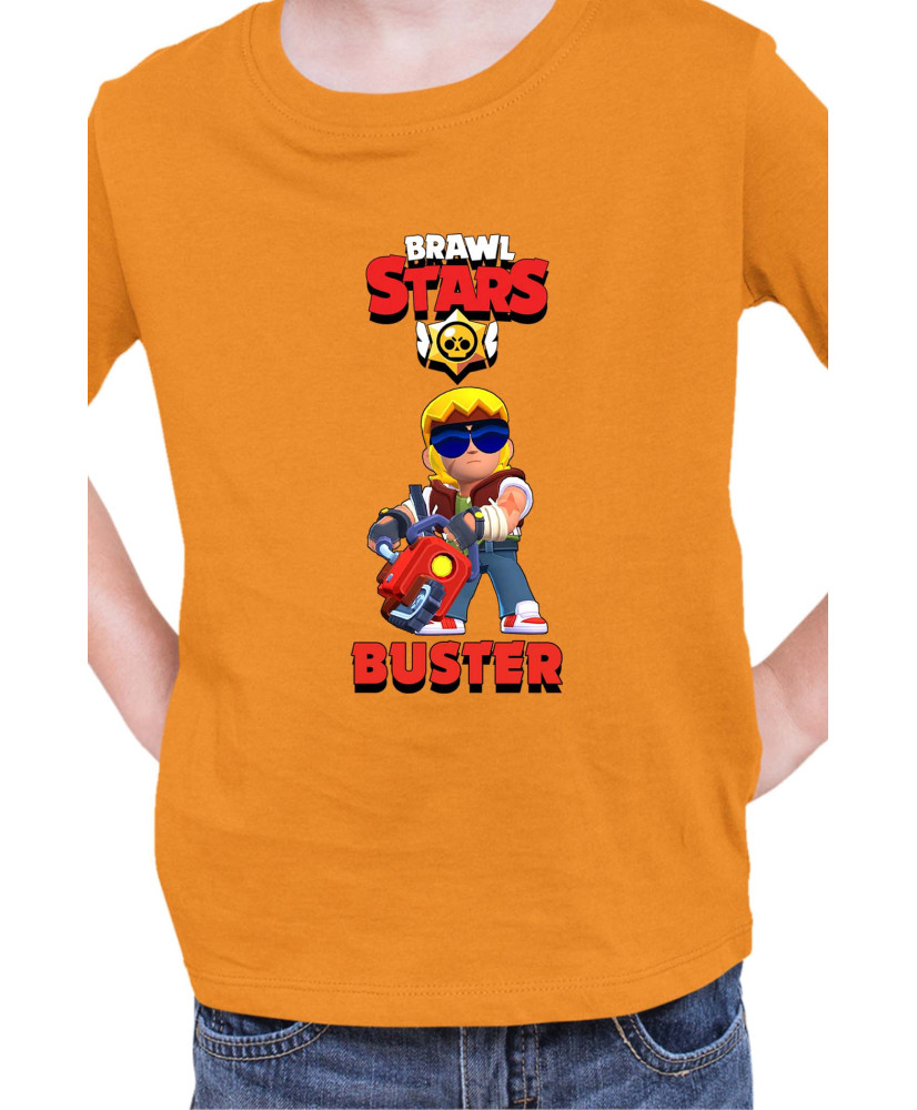 Детска Тениска Brawl Stars Battle Royale Buster Chainsaw Детска Тениска Brawl Stars Battle Royale Buster Chainsaw