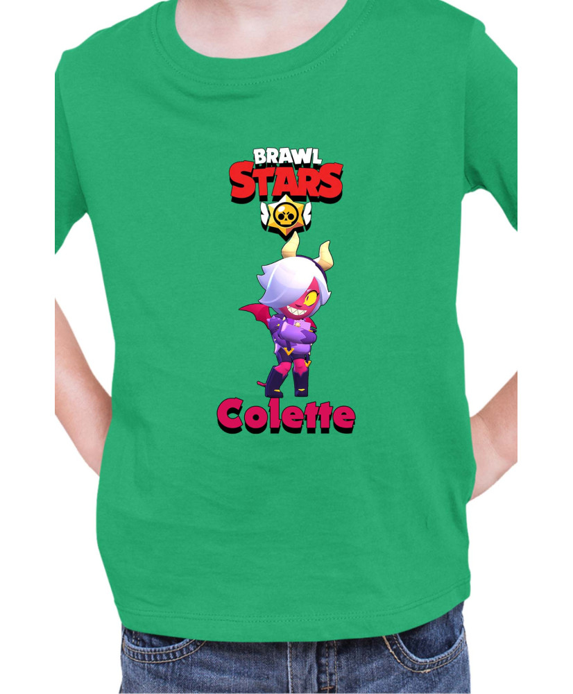 Детска Тениска Brawl Stars Battle Royale Colette Trixie