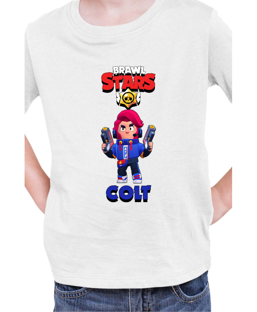 Детска Тениска Brawl Stars Battle Royale Colt Challenger Детска Тениска Brawl Stars Battle Royale Colt Challenger