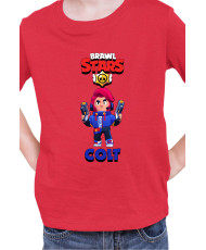 Детска Тениска Brawl Stars Battle Royale Colt Challenger